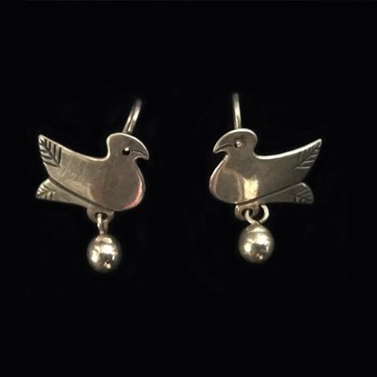 Сережки "Голубки"